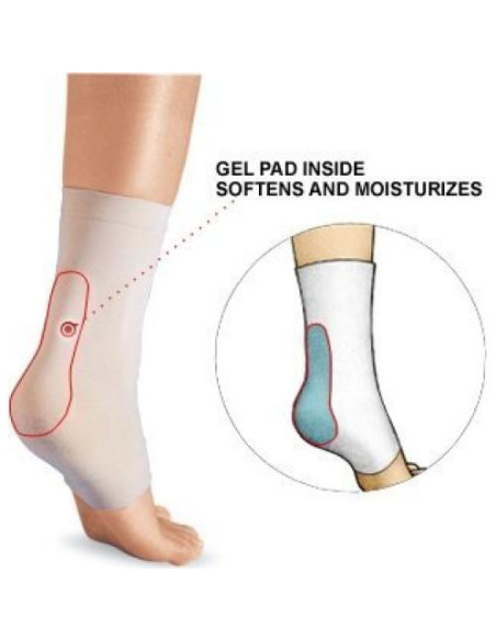 Almohadilla Talón de Aquiles Silipos Grande Hipoalergénica