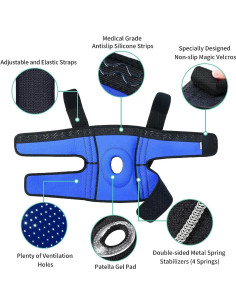 Rodillera ABYON Unisex 2X-3X Grande Alivio Dolor Rodilla 2