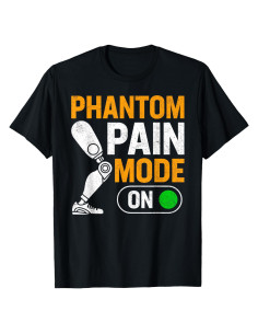 Camiseta Divertida para Hombres con Diseño de Prótesis