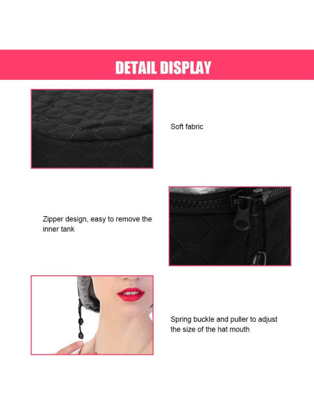 Capucha de Calor Watris Veiyi para Acondicionamiento Capilar