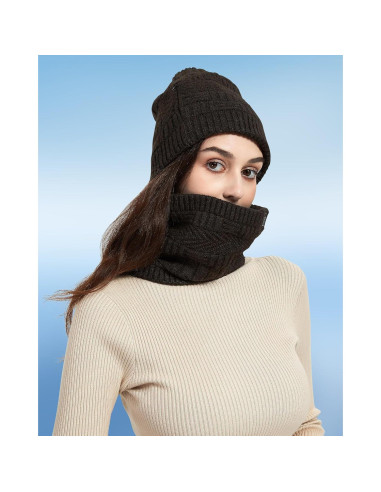 Gorro y Bufanda Calentados Unisex R-TAX RTX-DR08 4000mAh