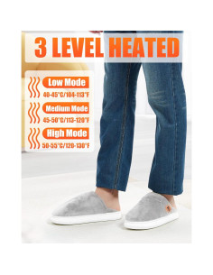 Pantuflas Calentadas CYCYHEAT RTX-DR08 Unisex 3 Niveles 2