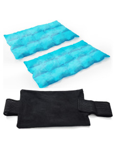 2 Paquetes de Hielo Reutilizables Koonie 20x20cm Terapia Fría