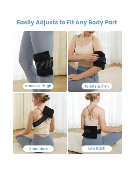 2 Paquetes de Hielo Reutilizables Koonie 20x20cm Terapia Fría