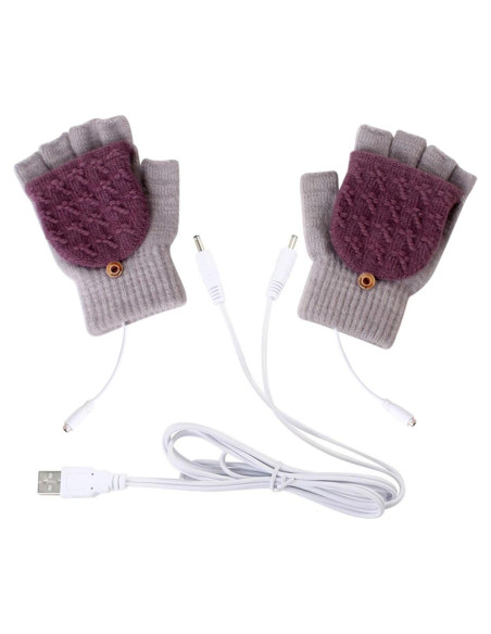 Guantes Calentados USB Unisex Petyoung - Invierno 16 cm