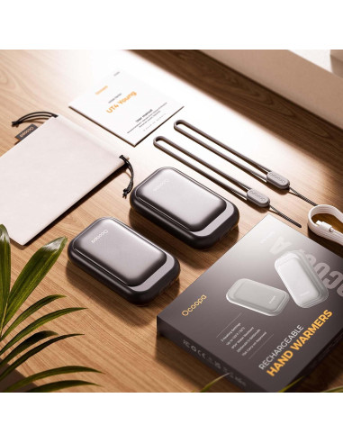 Calentadores de Manos OCOOPA UT3056-BK Recargables 5000mAh