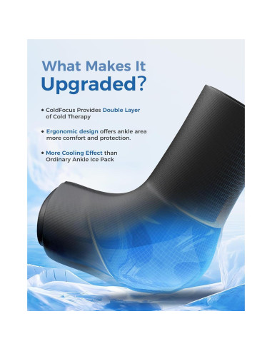 Funda de Hielo para Tobillo Tolaccea PRO - Terapia Fría y Caliente