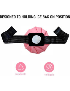 Bolsa de Hielo Reutilizable Capshat 22,86 cm con Faja 2
