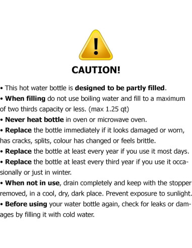 Bolsa de Agua Caliente MELVIS Ecológica 30x20 cm Reutilizable