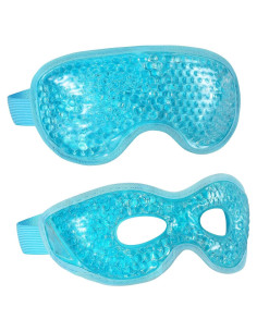 2 Máscaras de Ojos Gel Frío y Caliente CASAORI - Alivio Ojeras