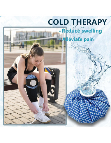 Bolsas de Hielo Reutilizables ZIPICU 15cm y 28cm para Lesiones
