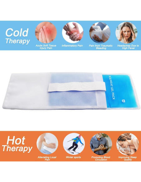 Paquete de Hielo HI FINE CARE 2 Unidades 28x13 cm