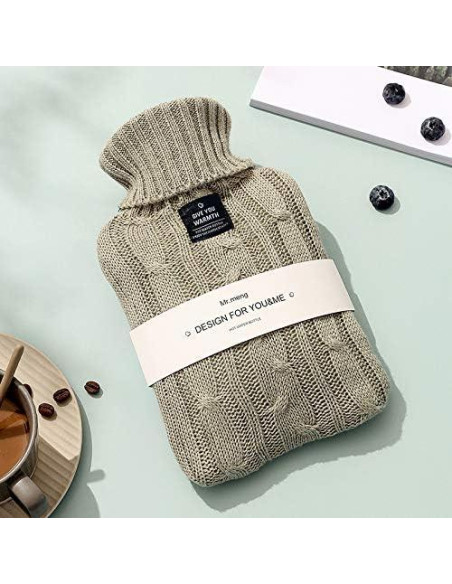 Bolsa de Agua Caliente OliviaLiving 2L Verde Guisante