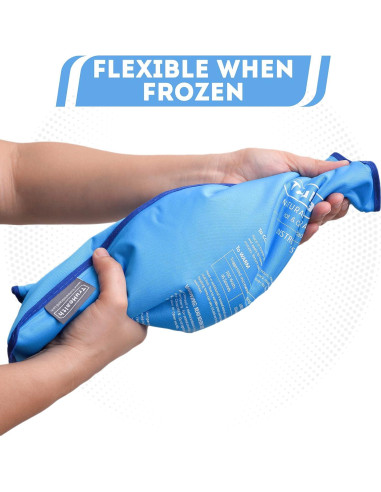 Paquete de Hielo de Gel Reutilizable TruHealth 2 Piezas 29x18cm