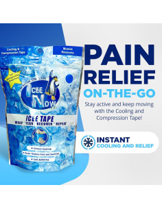 Cinta autoadhesiva ICEE para compresión fría 18,4x13,5cm 2