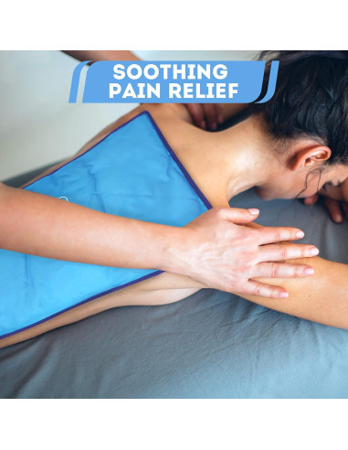 Paquete de Hielo de Gel Reutilizable TruHealth 2 Piezas 29x18cm
