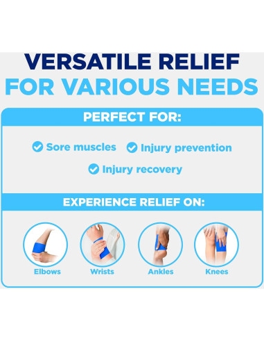 Cinta autoadhesiva ICEE para compresión fría 18,4x13,5cm