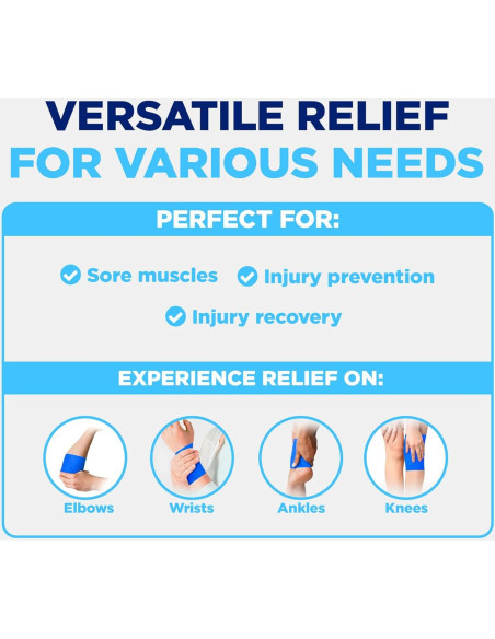 Cinta autoadhesiva ICEE para compresión fría 18,4x13,5cm