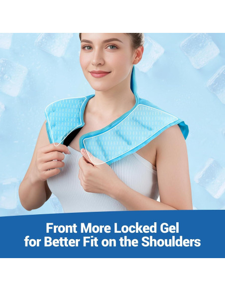 Compresa de Hielo Comfytemp para Cuello y Hombro con 2 Correas