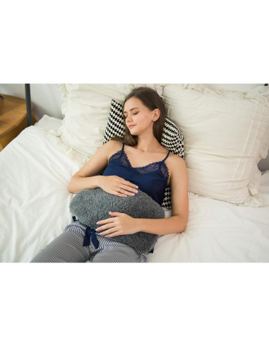 Funda Botella Agua Caliente Caucho Peterpan 2,96L Gris