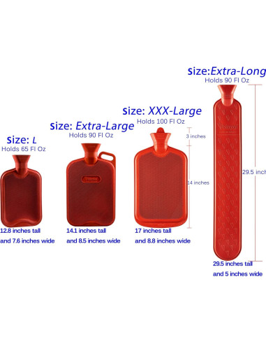 Funda Botella Agua Caliente Caucho Peterpan 2,96L Gris