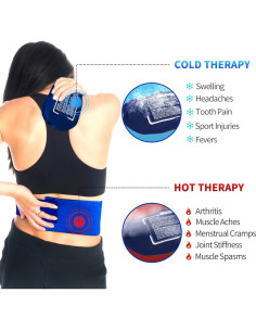 Funda de Hielo Reutilizable Physicure Kalt 25x13 cm para Lesiones 2