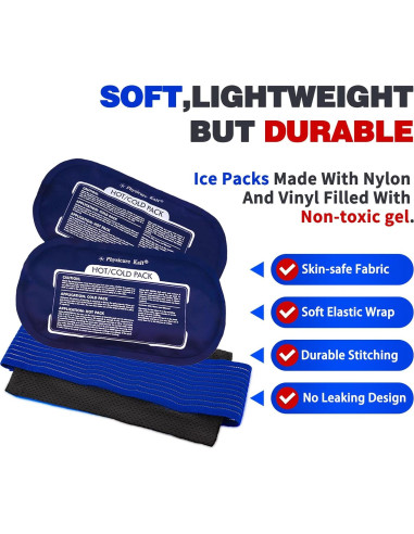 Funda de Hielo Reutilizable Physicure Kalt 25x13 cm para Lesiones
