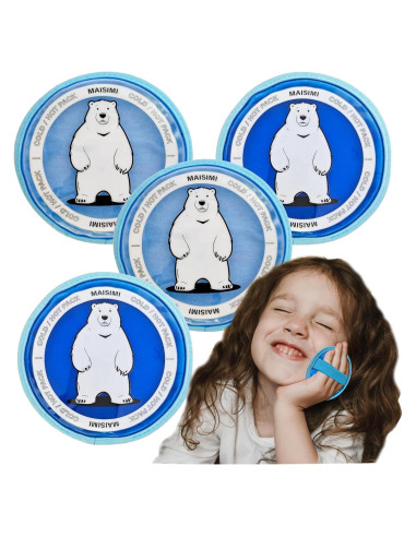 Paquete de Hielo de Gel Suave MAISIMI 4 Pcs 12.5 cm