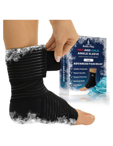 Funda de Hielo para Tobillo Vive Health - Compresión Ajustable