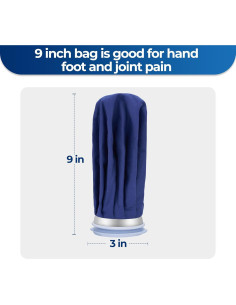 Bolsa de Hielo Reutilizable Ohuhu 22,86 cm Azul Terapia Fría 2