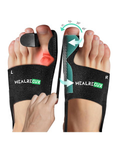 Corrector de Juanetes Healrecux para Dedo Gordo - Alivio y Soporte
