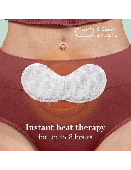 Parche Térmico Herbal Rael Grande para Calambres Menstruales