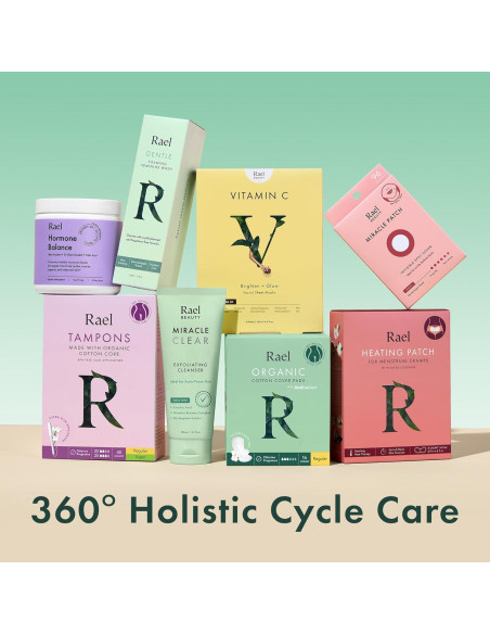 Parche Térmico Herbal Rael Grande para Calambres Menstruales