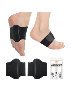 Soportes de Arco HiRui para Alivio de Fascitis Plantar - Neopreno