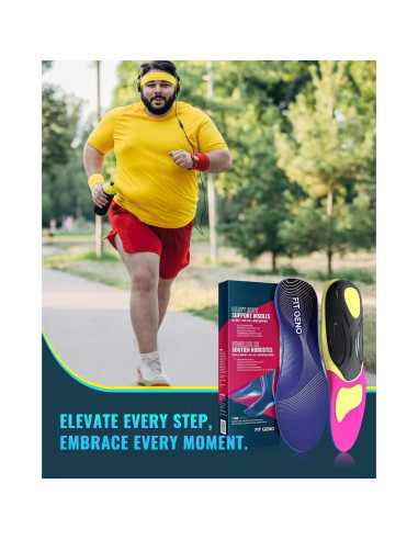 Plantillas Ortopédicas Fit Geno para Fascitis Plantar 99kg