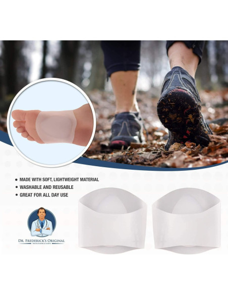 Mangas de Gel Soporte de Arco Dr. Frederick - 2 Unidades - Grande