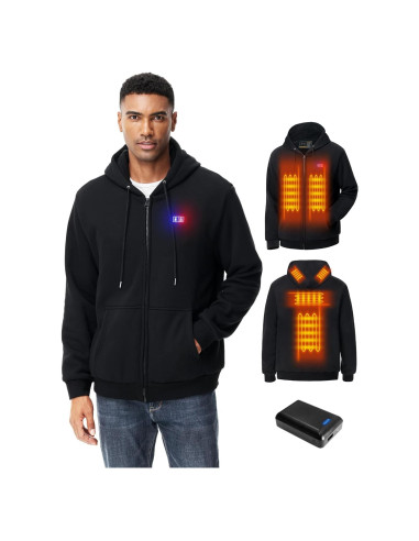 Sudadera calefaccionada Unisex Guangdong Roops RPS-028