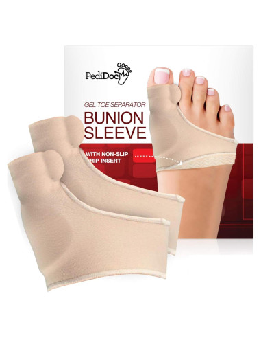 Corrector de Juanetes PediDoc - Mangas con Gel y Separador