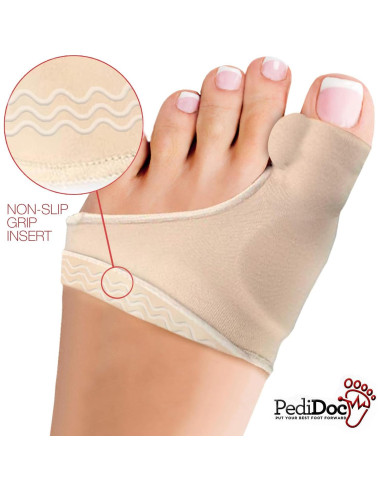 Corrector de Juanetes PediDoc - Mangas con Gel y Separador