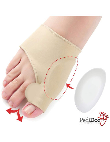 Corrector de Juanetes PediDoc - Mangas con Gel y Separador