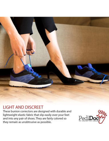 Corrector de Juanetes PediDoc - Mangas con Gel y Separador