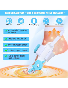 Corrector de Juanetes ATEGESE con Masajista y Estimulador 2