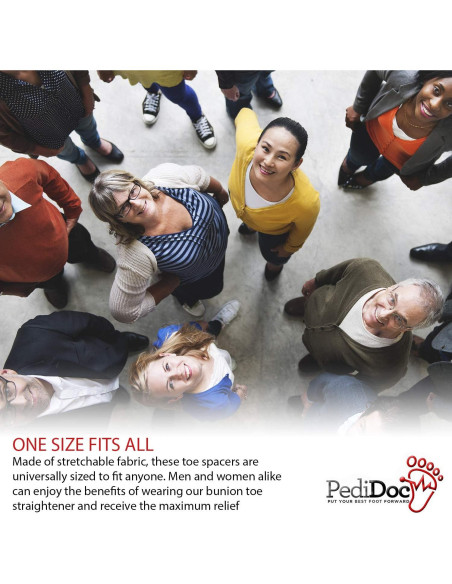 Corrector de Juanetes PediDoc - Mangas con Gel y Separador