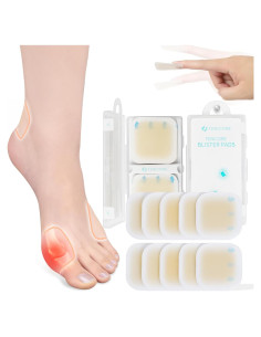 Cojines para Juanetes Tenicore 10PCS Impermeables 50x50mm