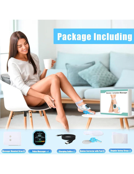 Corrector de Juanetes ATEGESE con Masajista y Estimulador