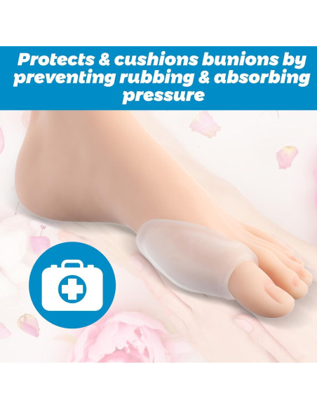 12 Pcs Protector de Almohadilla para Juanetes Dimeho