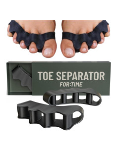 Separadores de Dedos de Gel For Time Fitness - Alivio Juanetes