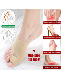 Correctores de Juanetes Tondiamo 4 Pares Alivio Dolor 2