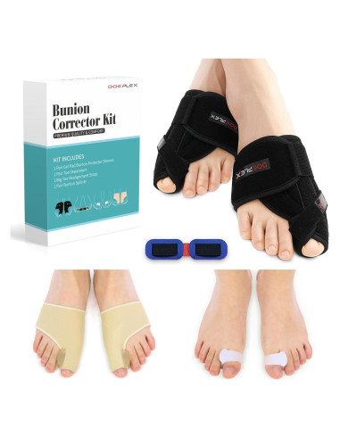 Kit Corrector de Juanetes Wohu 7 Piezas Unisex Alivio Dolor