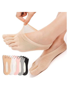 5 Pares de Calcetines Alineadores de Dedos Projoint para Juanetes